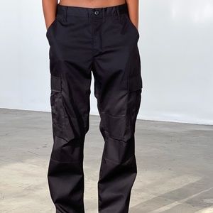 LOCAL EUROPEAN le cargo pant black